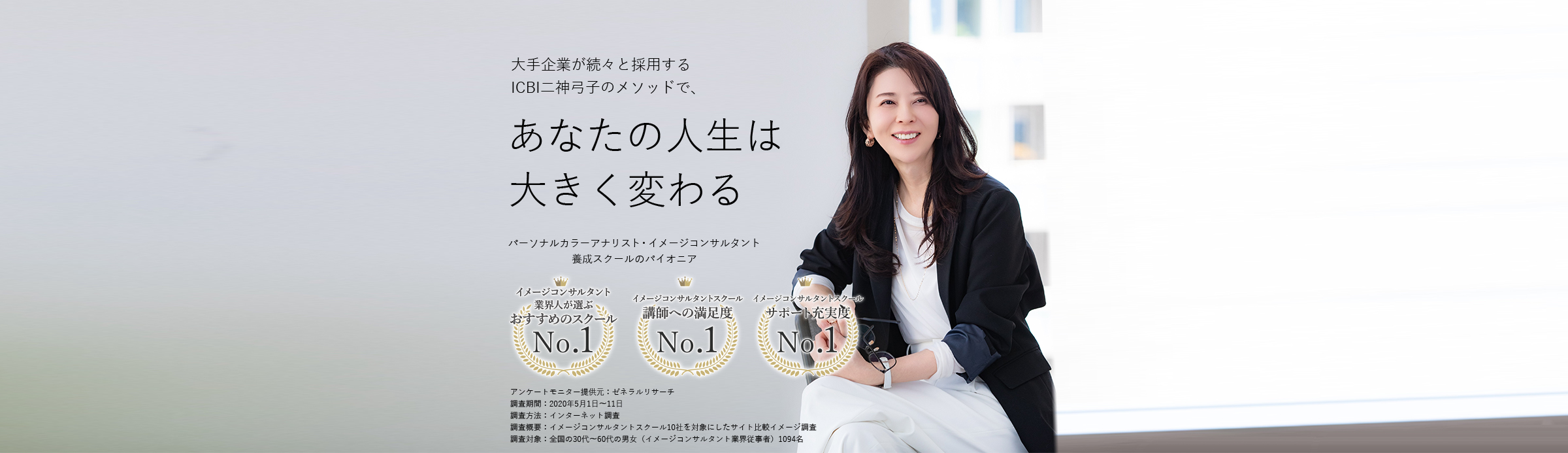大手企業が続々と採用するICBI二神弓子のメソッドで、あなたの人生は大きく変わる