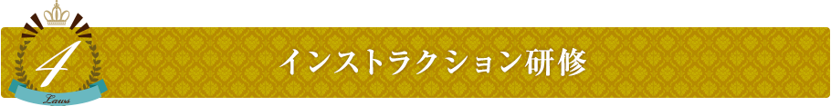 インストラクション研修